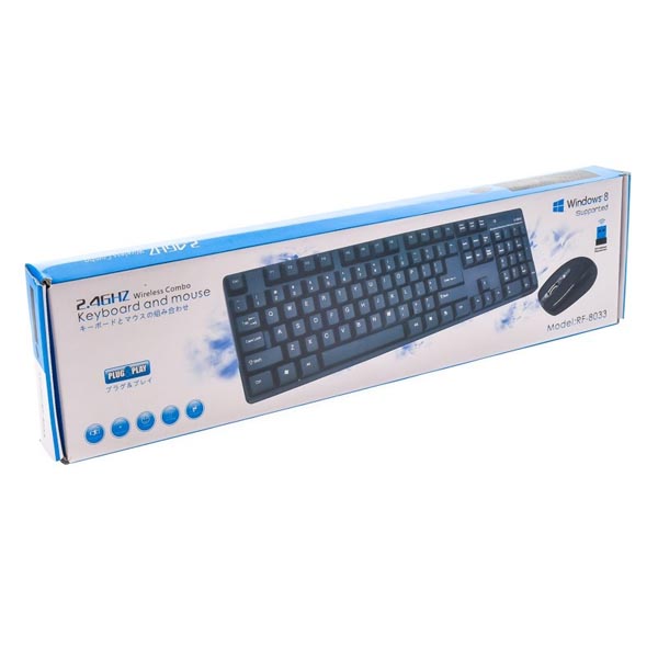Φωτογραφία από R-Horse RF-8033 Σετ Ασύρματο Πληκτρολόγιο & Ποντίκι