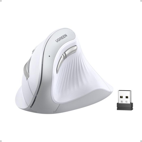 Φωτογραφία από Mouse Wireless 2.4 GHz & Bluetooth UGREEN MU008 White 45759
